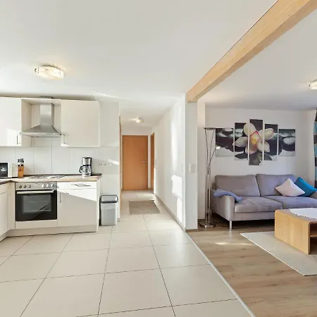 Modern In Franconian Switzerland With View Of Castle Apartmán *